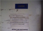 Guichet caisse du Centre Divisionnaire des Impôts de Yaoundé I